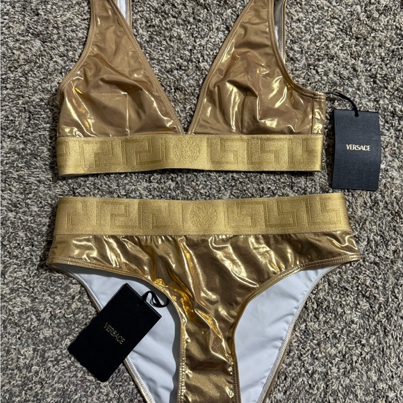 Versace Laminated Bikini